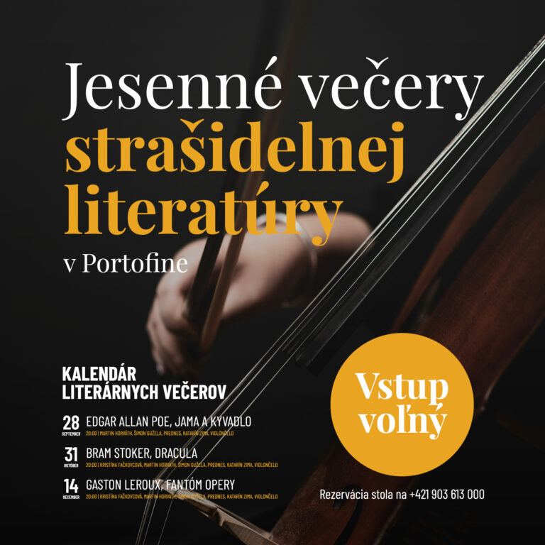 Jesenné večery strašidelnej literatúry v Portofine